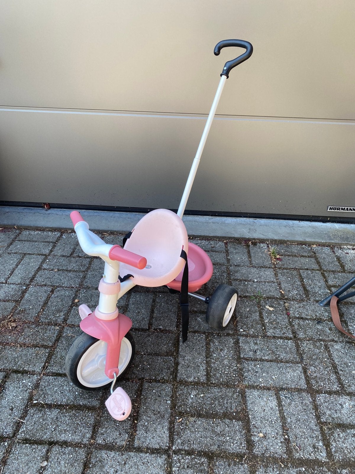 Driewieler, Ophalen, Gebruikt, Duwstang