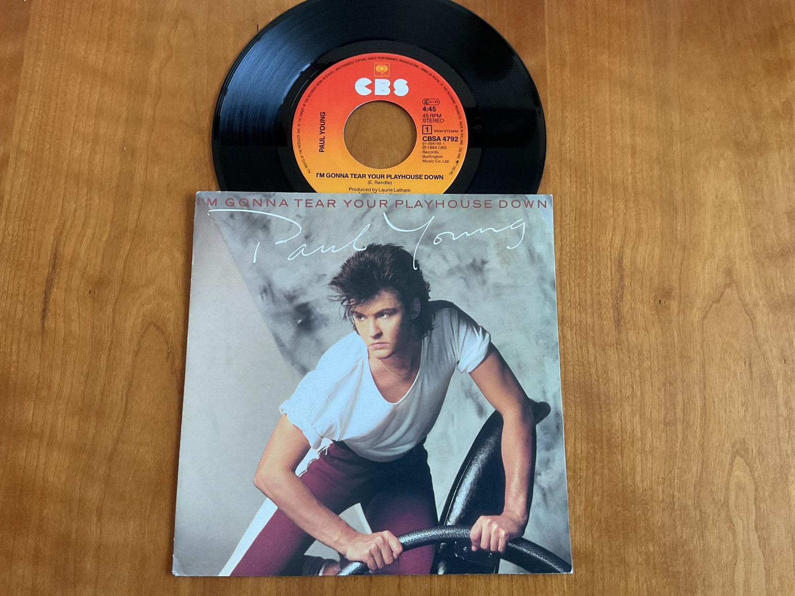 Paul young - I’m Gonna Tear your playhouse Down., Ophalen of Verzenden, Gebruikt