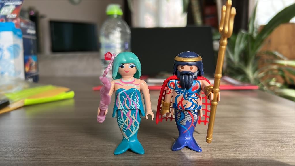 koppel zeemeermin en koning playmobil 70082, Ophalen of Verzenden, Gebruikt, Complete set