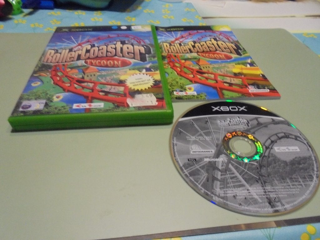 X Box Roller Coaster (CIB), Games en Spelcomputers, Games | Xbox Original, Avontuur en Actie, Gebruikt, 1 speler, Ophalen of Verzenden