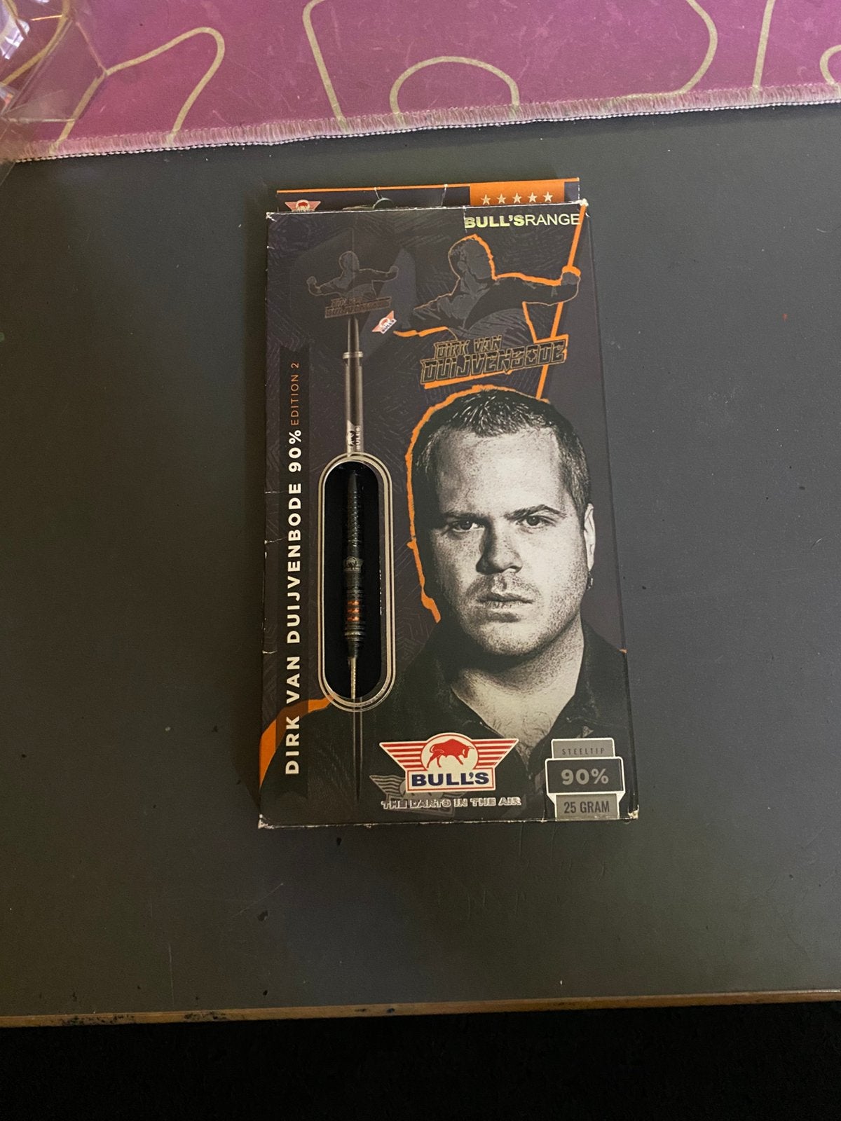Dirk van duijvenbode E2 25gr, Sport en Fitness, Darts, Ophalen of Verzenden, Zo goed als nieuw, Flights