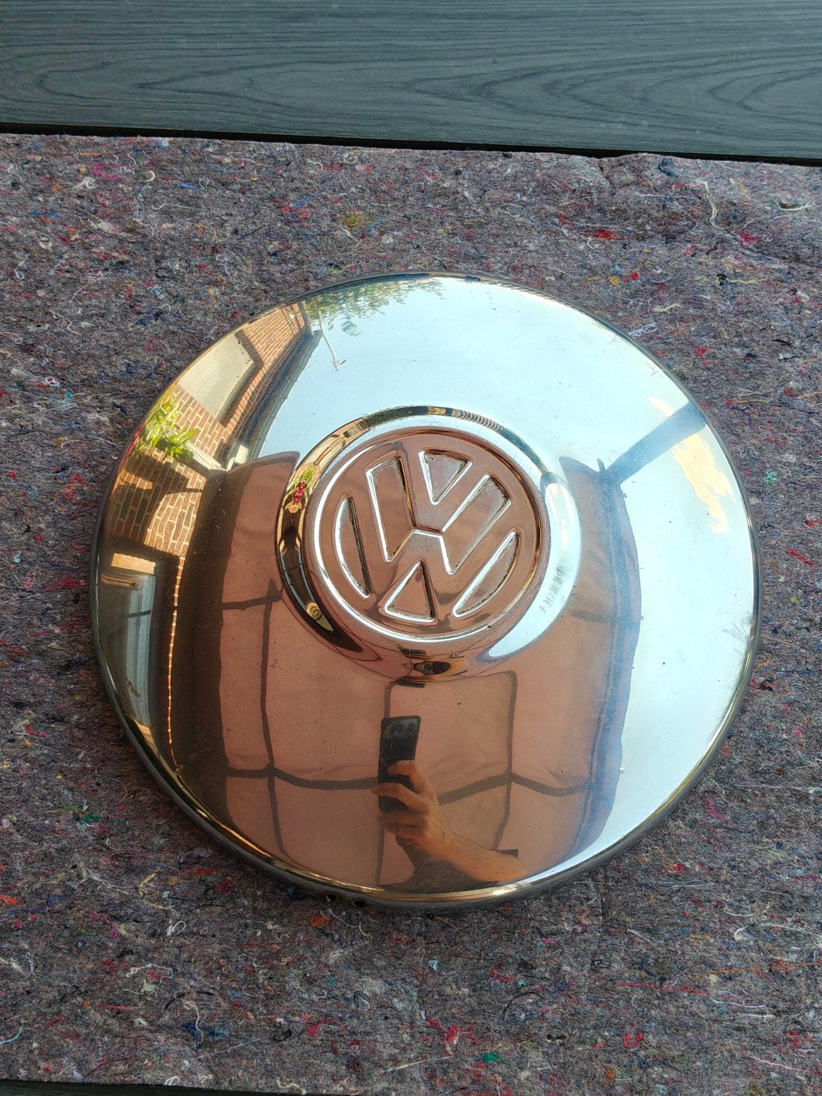 ancien enjoliveur VW, Enlèvement ou Envoi, Utilisé