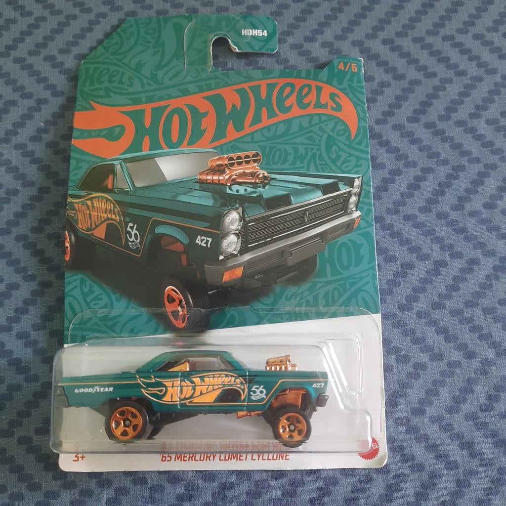 HOTWHEELS GREEN/BRONZE SPECIAL: MERCURY COMET CYCLONE 1965., Ophalen, Nieuw, Auto, Overige merken