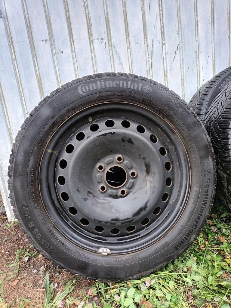 Continental winterbanden 205/55/R16, Ophalen