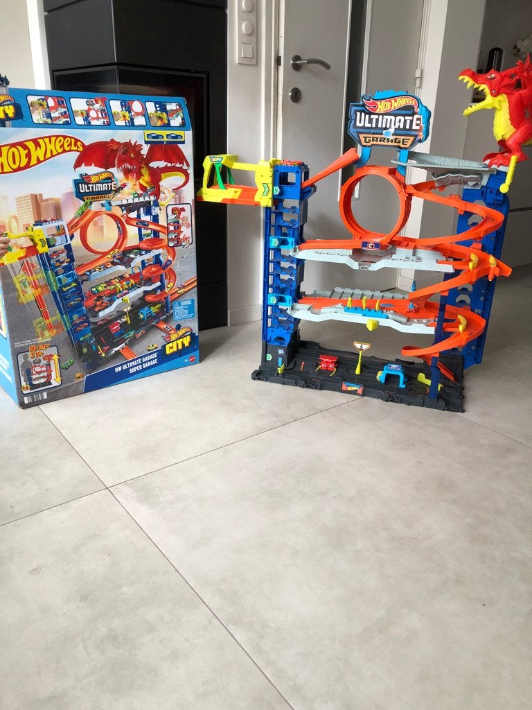 Hot Wheels City Ultimate Garage, Enfants & Bébés, Enlèvement, Comme neuf, Circuit, Hot Wheels