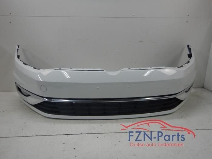VW Golf 7 Facelift voorbumper High-Line Chrome Mistlampen, Auto-onderdelen, Ophalen of Verzenden, Gebruikt, Voor, Bumper