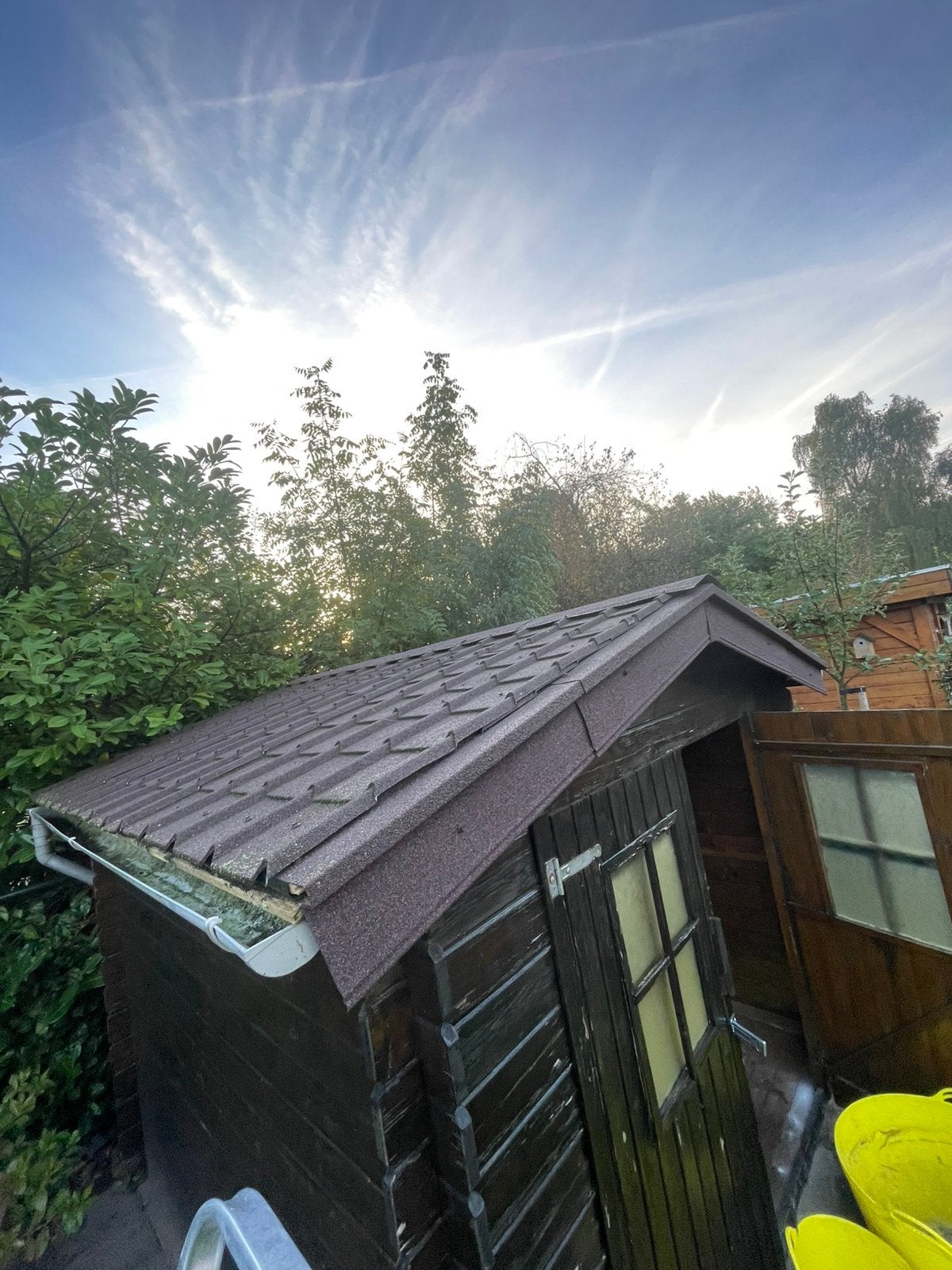 Complete dakbedekking voor tuinhuis/blokhut (gebruikt), Ophalen, Zo goed als nieuw, Blokhut