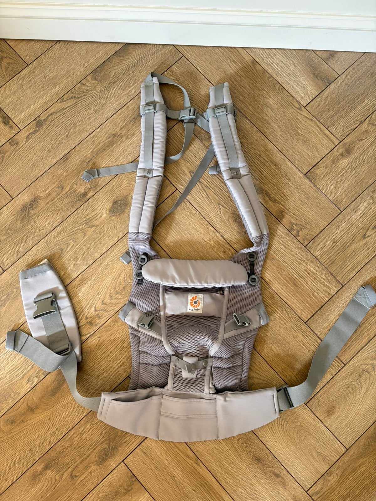 Ergobaby Omni 360 draagzak grijs, Ophalen, Zo goed als nieuw, Draagzak