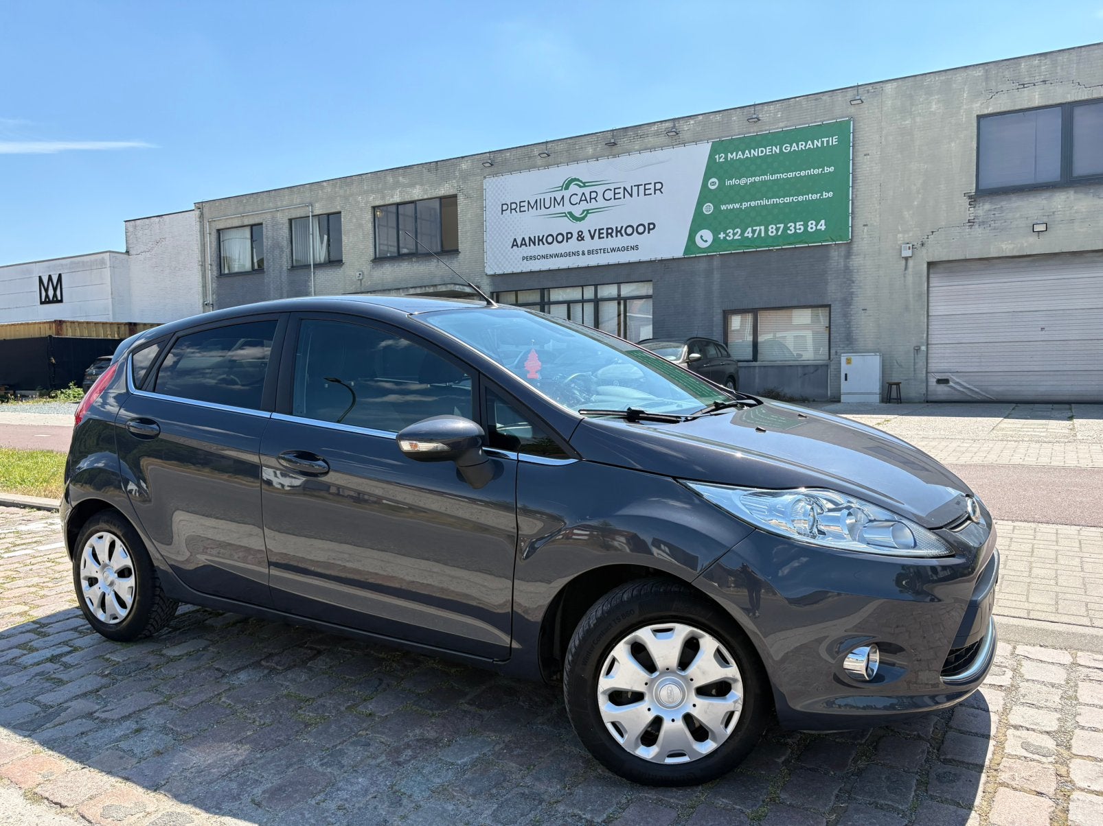 Ford Fiesta | 12 M Garantie | 117 Dkm | Benzine | 2012 |, Stof, Zwart, 4 cilinders, Spraakbediening