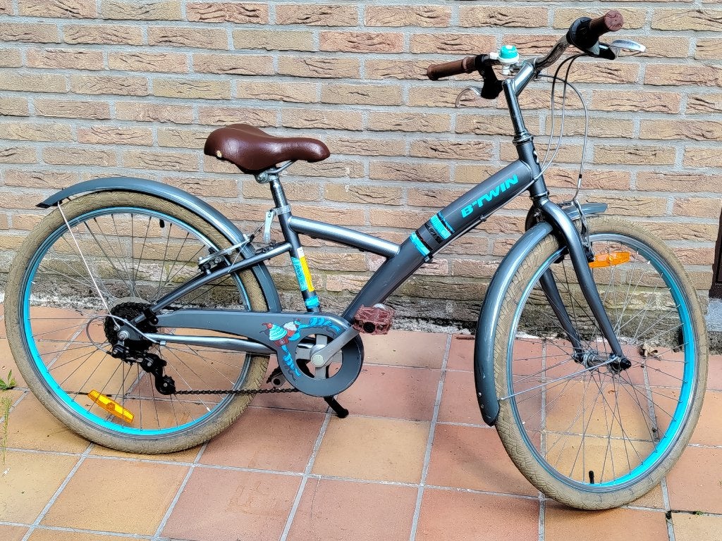 Vélo B-Twin (pour enfant de 9 a 12 ans), B-Twin Decathlon, Frein sur jante, Comme neuf, Enlèvement