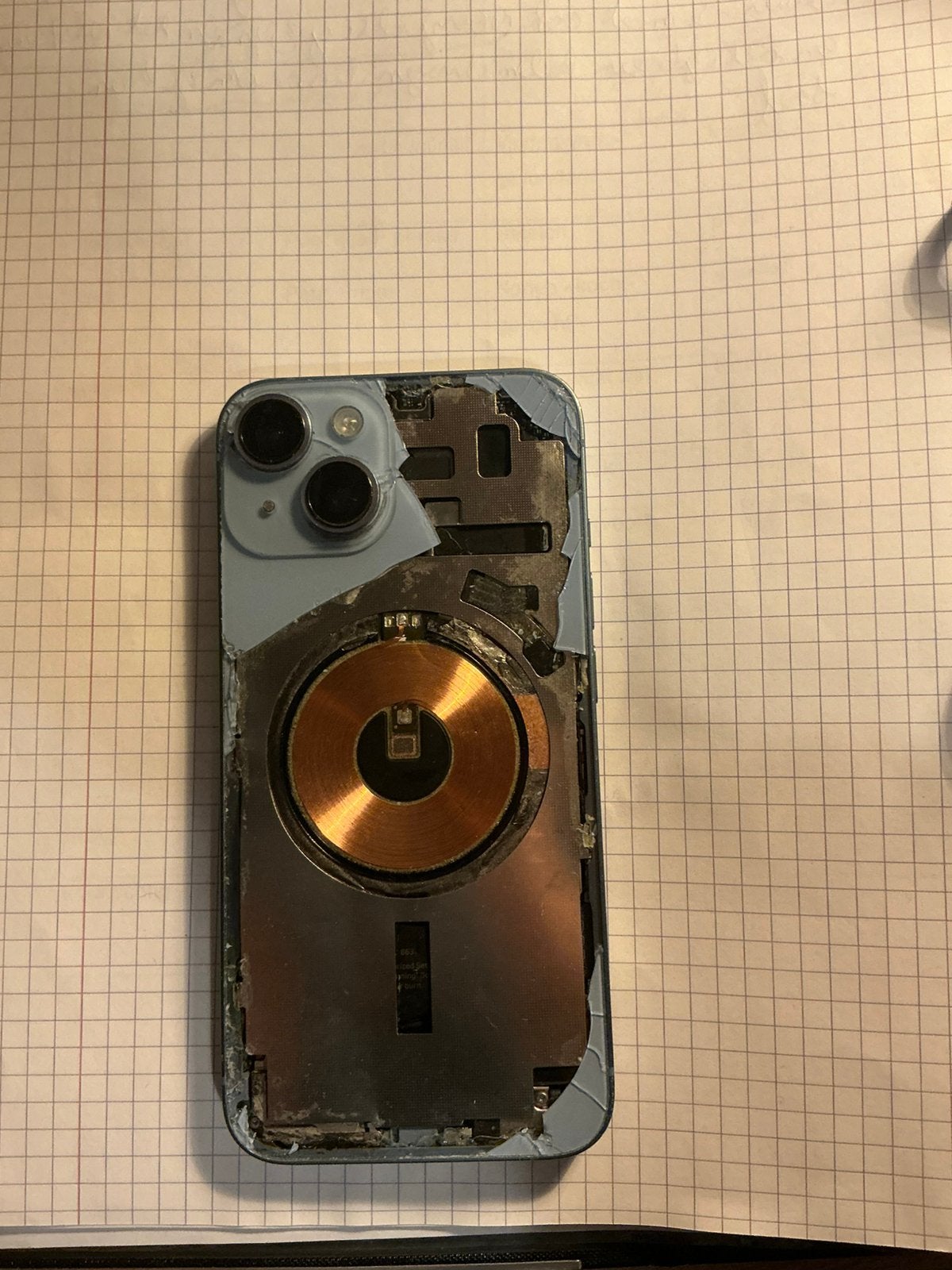 iPhone 14 bleu 128go, IPhone 14, Comme neuf, Apple, Bleu
