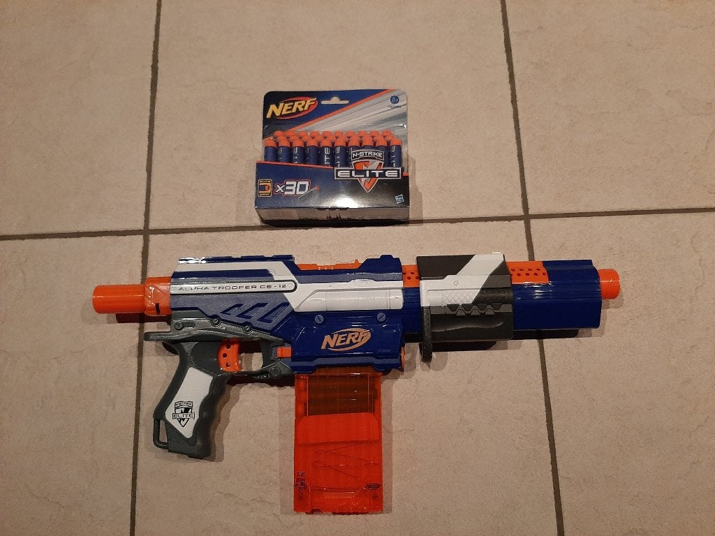Nerf Geweer + extra kogels, Ophalen, Nieuw