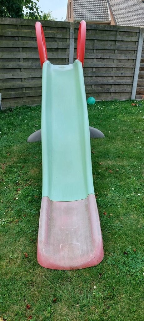 Glijbaan Smoby XL met waterfunctie, Ophalen, Gebruikt, Glijbaan