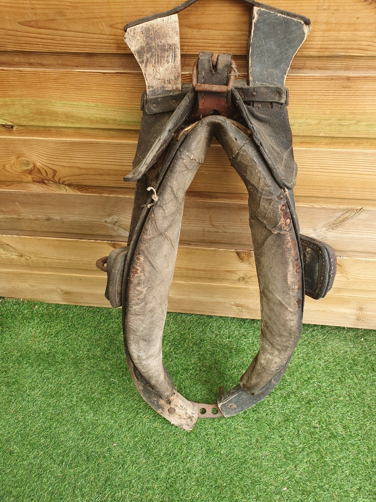 Harnais pour chevaux (ancien), Enlèvement, Utilisé, Marron
