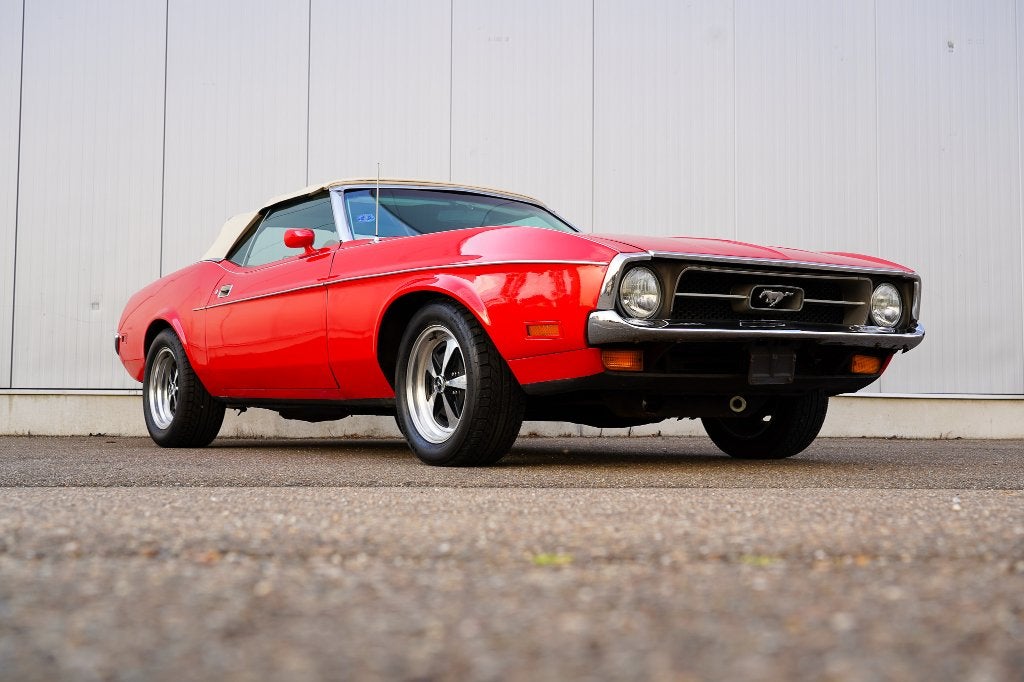 '71 Ford Mustang Cabrio 5.8L 351 V8 Automaat, Autos, Achat, Entreprise, Cabriolet, 2 portes