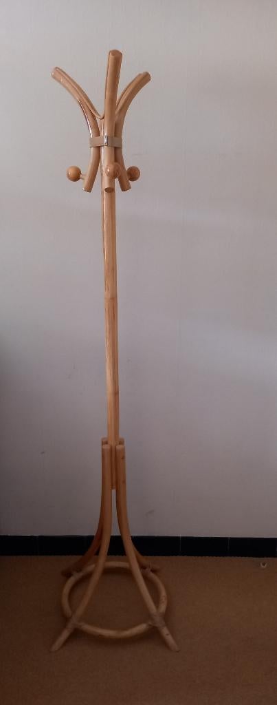 Rotan kapstok, Huis en Inrichting, Woonaccessoires | Kapstokken, Ophalen, Gebruikt, Overige materialen, Staande kapstok