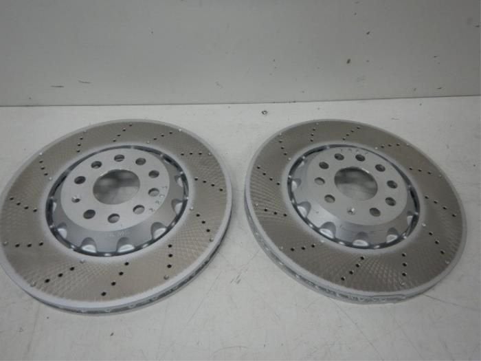 VW Golf 7 GTI Clubsport Remschijven Geventileerd Voorzijde 3, Auto-onderdelen, Remmen en Aandrijving, Gebruikt, Ophalen of Verzenden