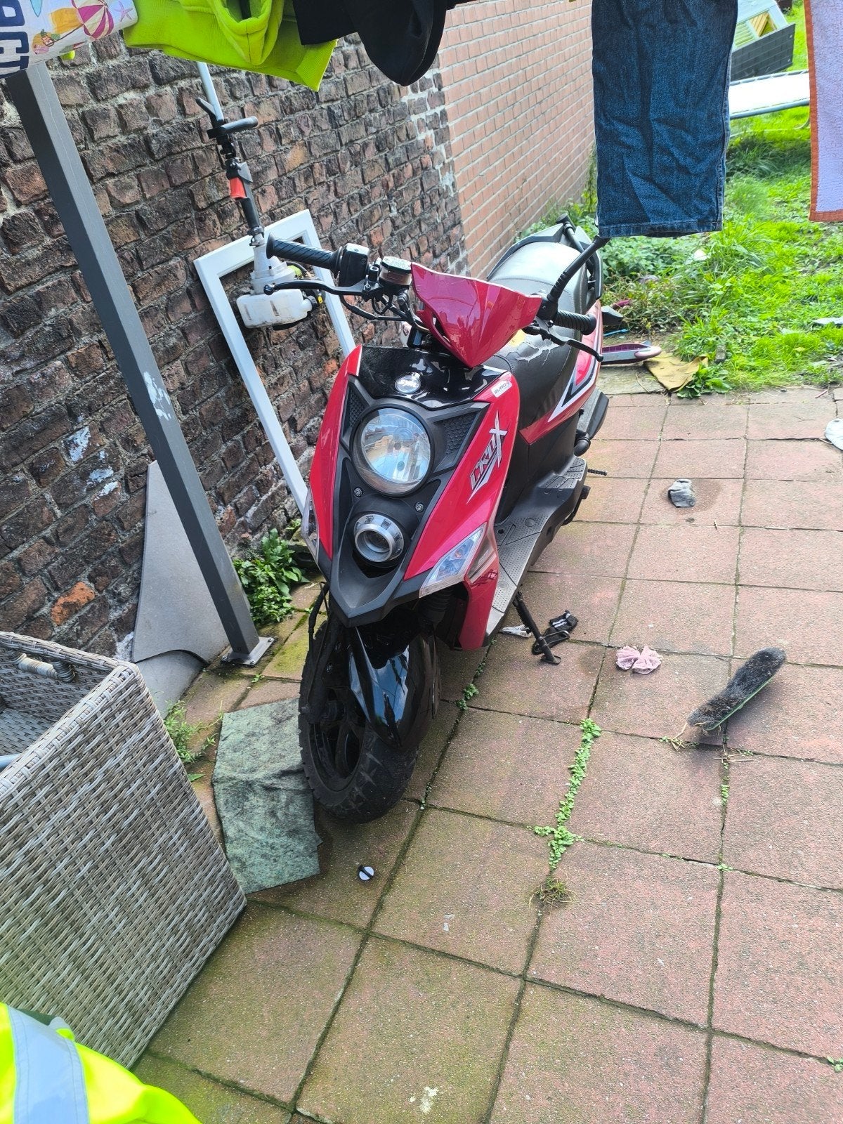 scooter 50 4t sym crox, Gebruikt, Overige modellen, Klasse A (25 km/u), Benzine