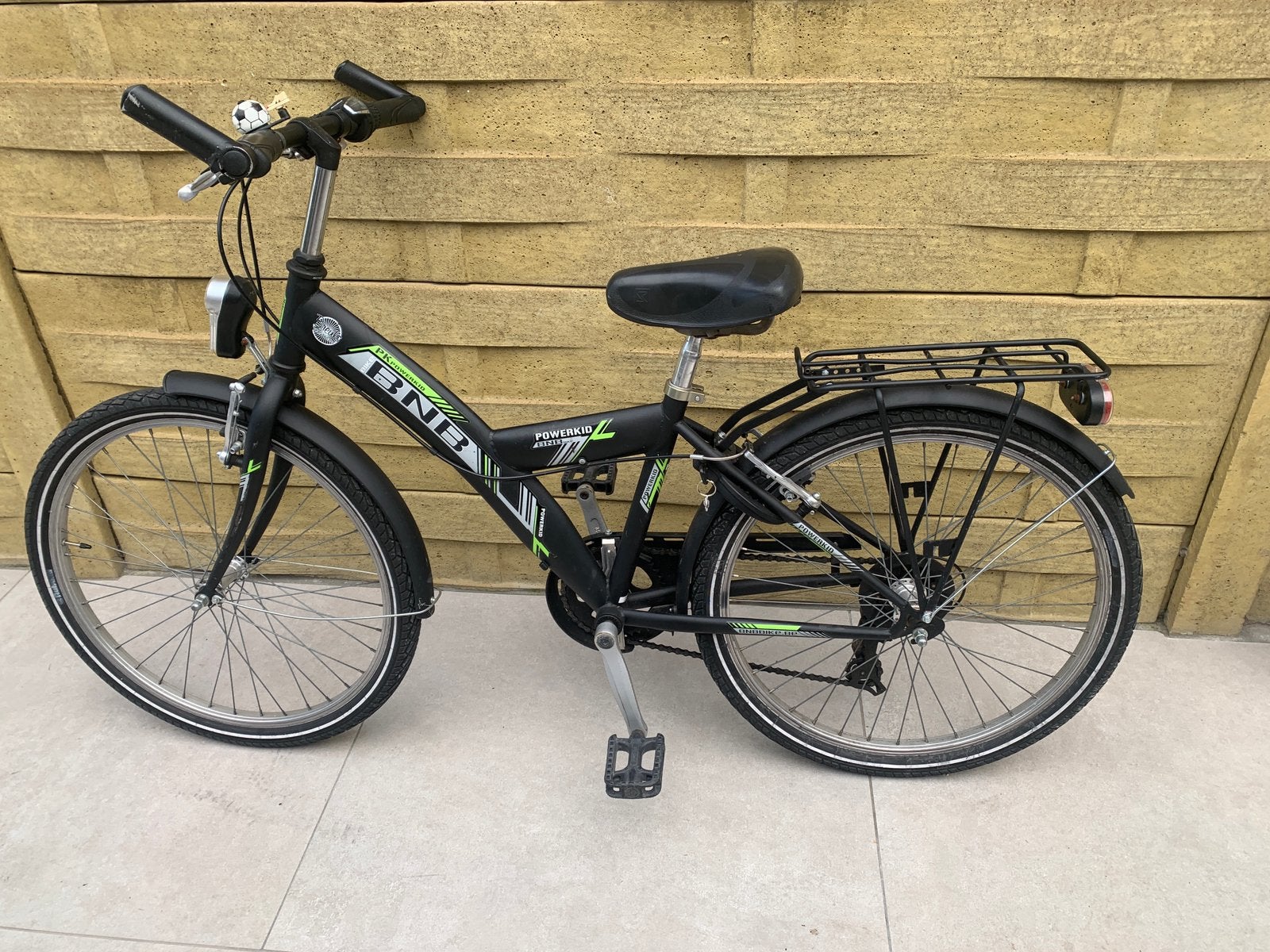 Jongensfiets bnb powerkid 24 inch, Fietsen en Brommers, Ophalen, Zo goed als nieuw, 24 inch