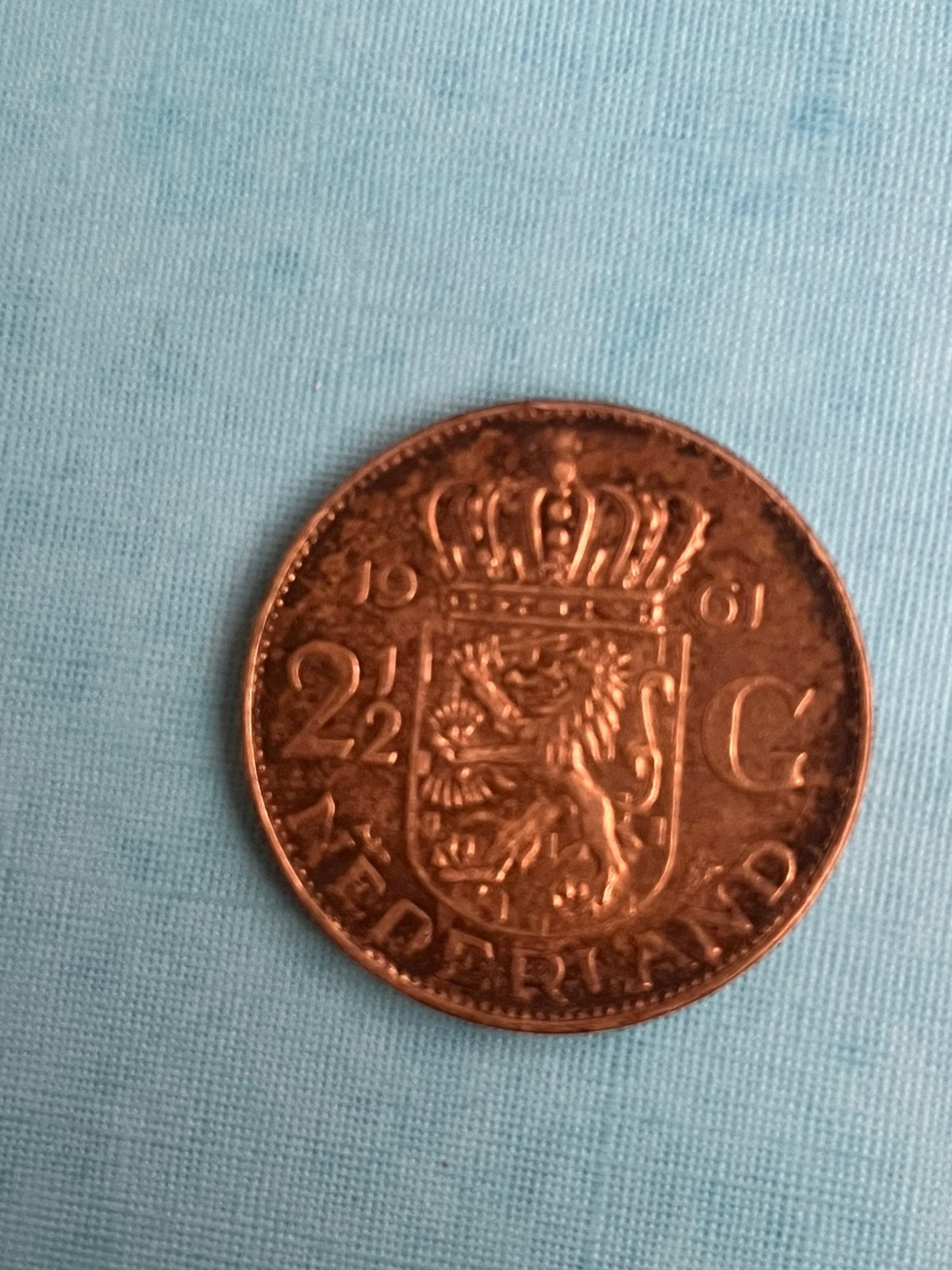 Zilveren gulden nederland, Postzegels en Munten, Munten | Nederland, Koningin Juliana, Zilver, Ophalen of Verzenden, Losse munt
