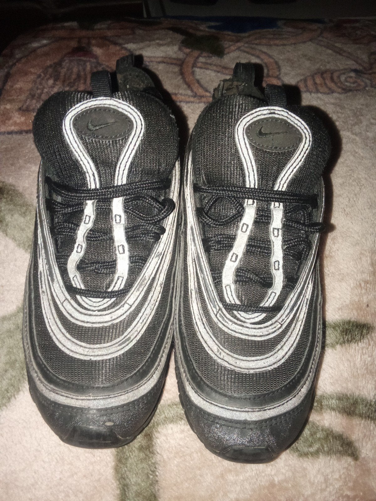 Nike air Max 97, Enlèvement ou Envoi, Nike, Porté, Noir