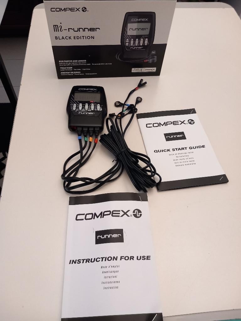 électrostimulateur  COMPEX, Sports & Fitness, Équipement de fitness, Comme neuf, Autres types, Bras, Jambes, Pectoraux, Abdominaux