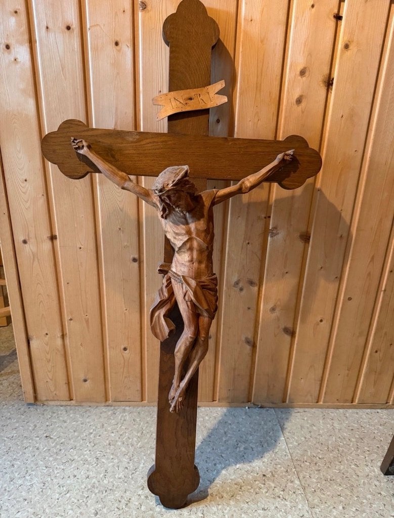 œuvre d'art Jesus statut année 1950, Enlèvement