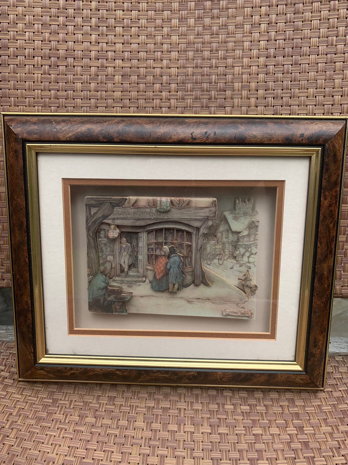 Anton Pieck kaders, Ophalen