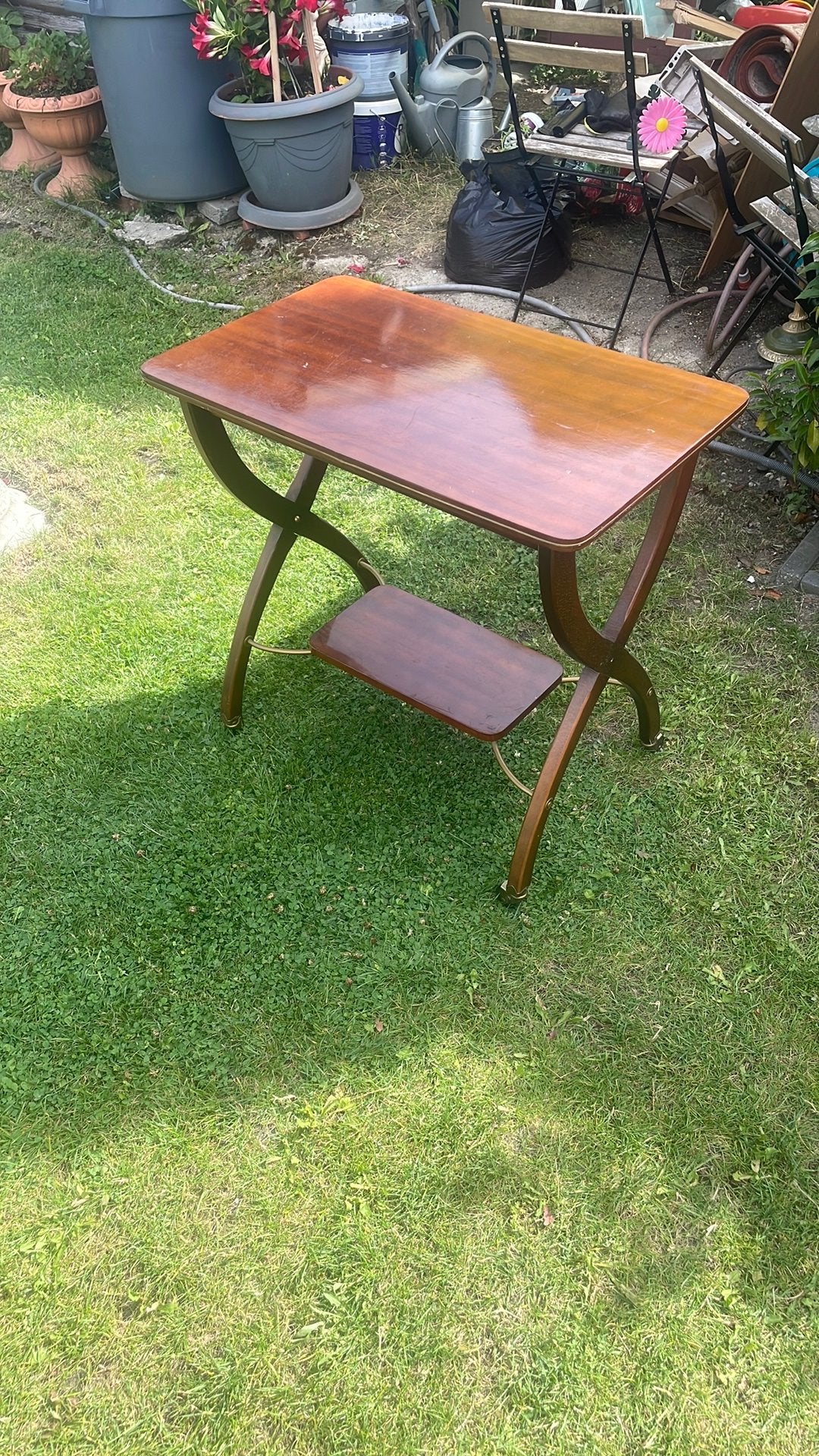 Klein tafel, Ophalen