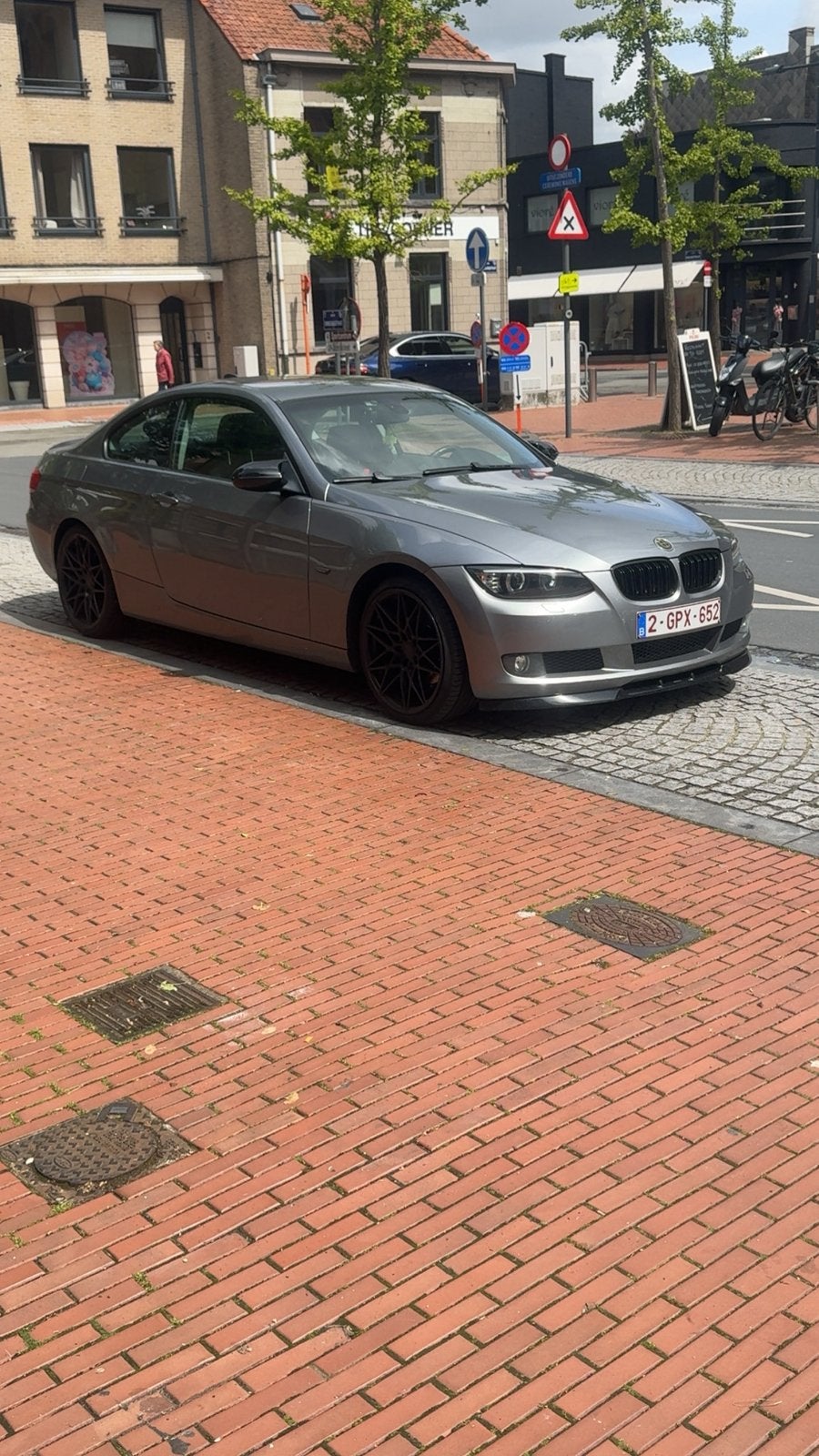 Bmw 320d e92, Autos, Noir, Diesel, Automatique, Particulier