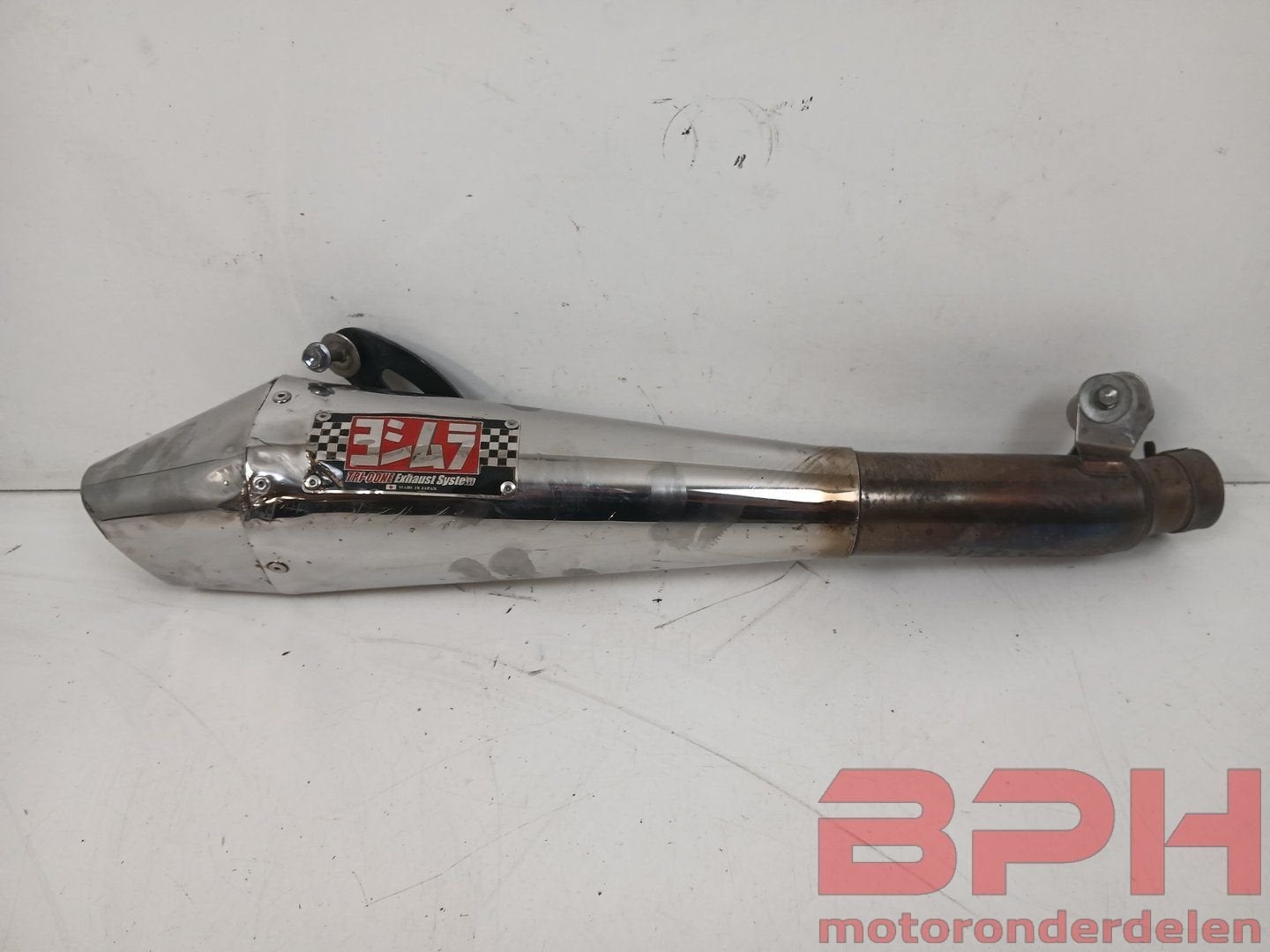 Yoshimura Tri-cone uitlaat Suzuki GSX-R 1000 K5 - K6 2005 t/, Motoren, Gebruikt, -, -, Ophalen of Verzenden
