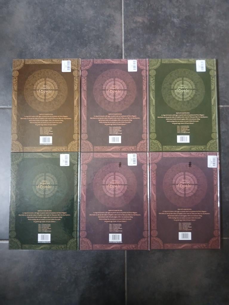 Lot de 6 bd les forêts d opale 1 à 6, Enlèvement ou Envoi