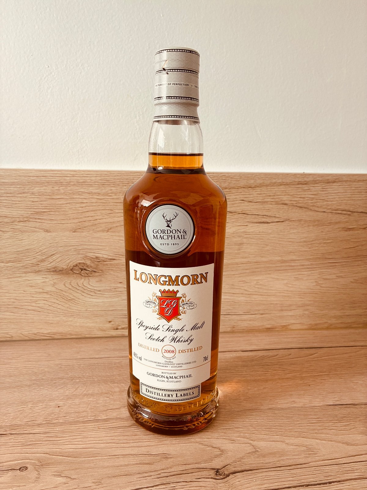 1 x Longmorn 15 jaar oude whisky, Ophalen, Overige gebieden, Overige typen, Nieuw