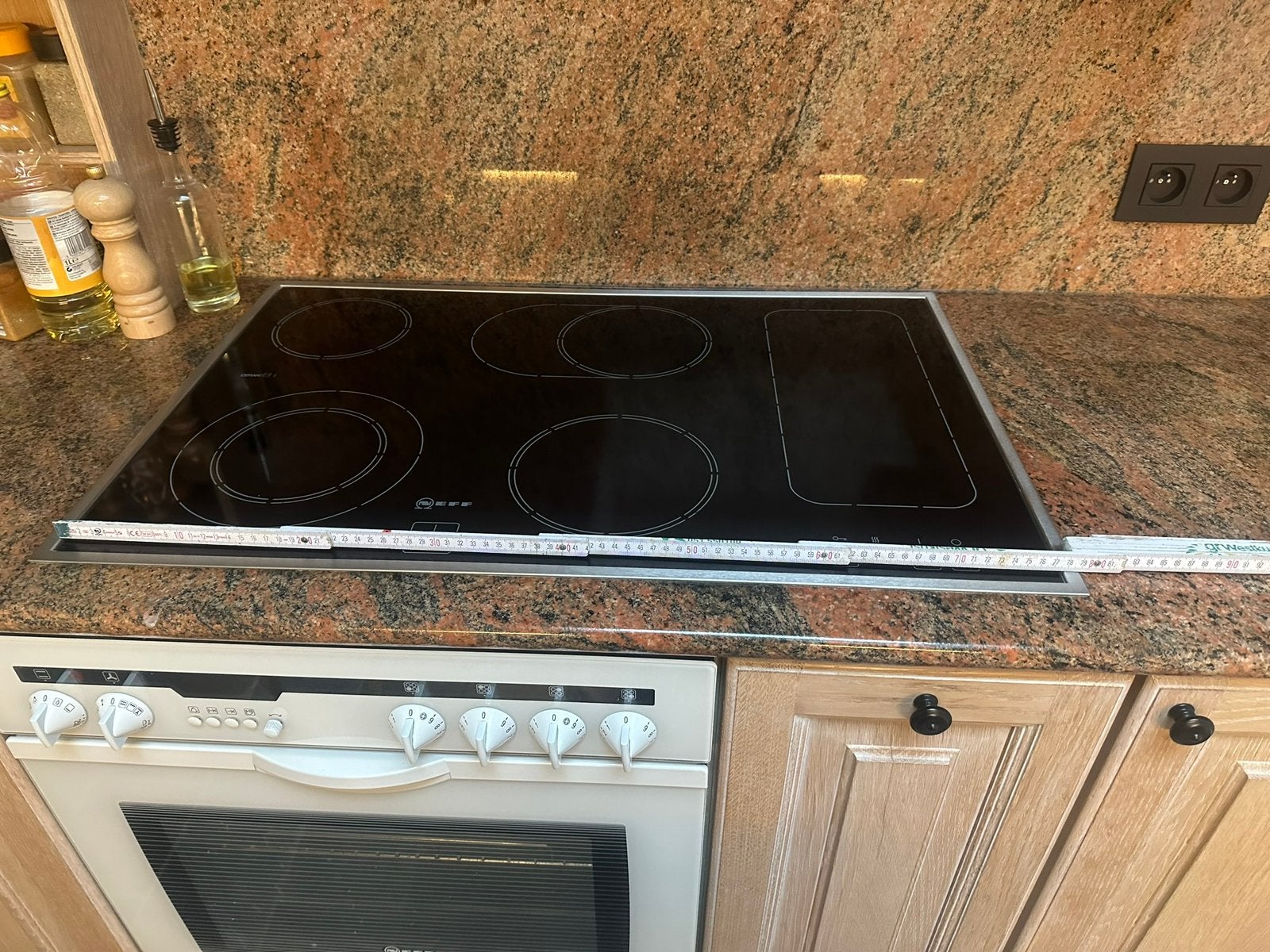 Oven + kookplaat, Elektronische apparatuur, Ophalen, Gebruikt, Oven, Hete lucht