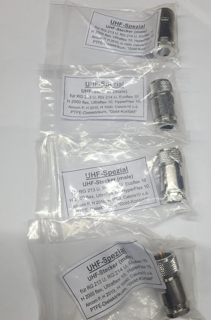 UHF special plug., Ophalen of Verzenden, Nieuw, Zender en Ontvanger