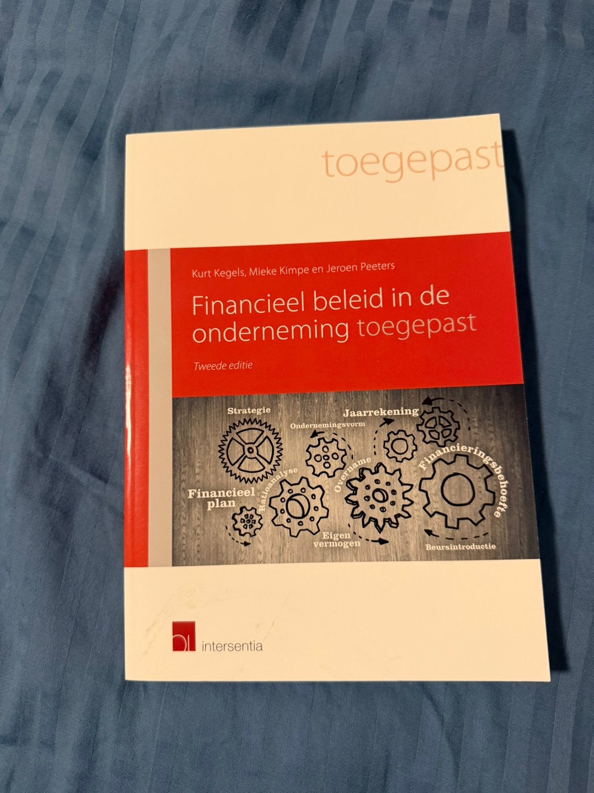 Financieel beleid in de onderneming toegepast, Boeken, Ophalen, Zo goed als nieuw, Hogeschool