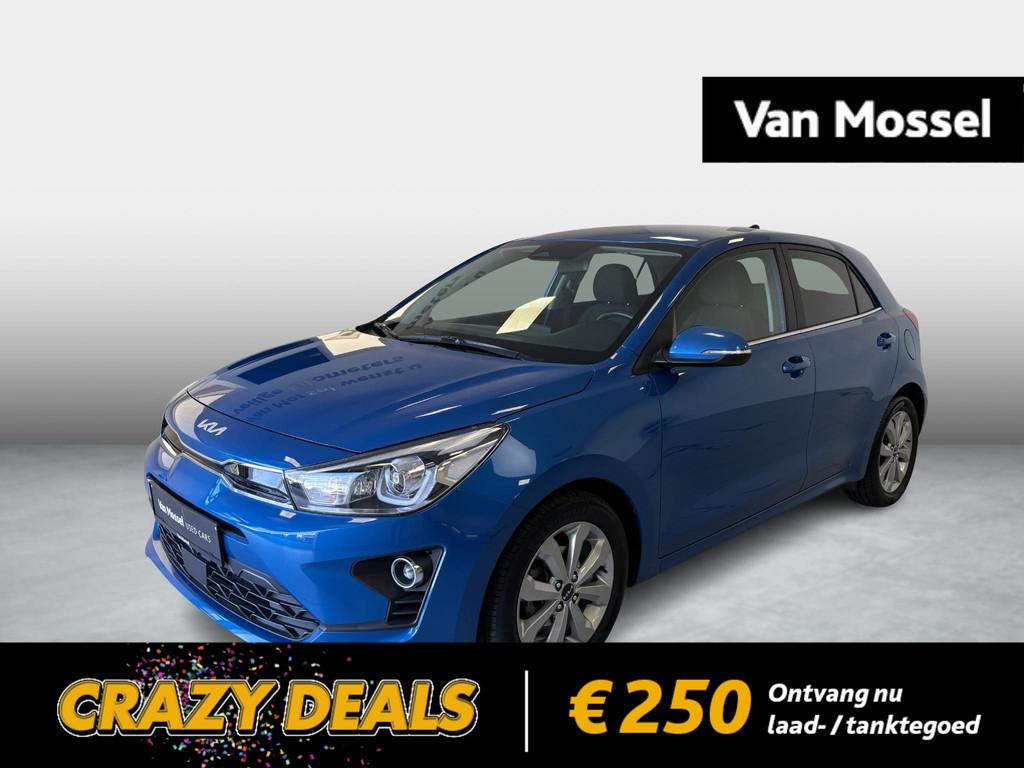 Kia Rio 1.2 More, Auto's, Voorwielaandrijving, 4 cilinders, Blauw, 5 deurs