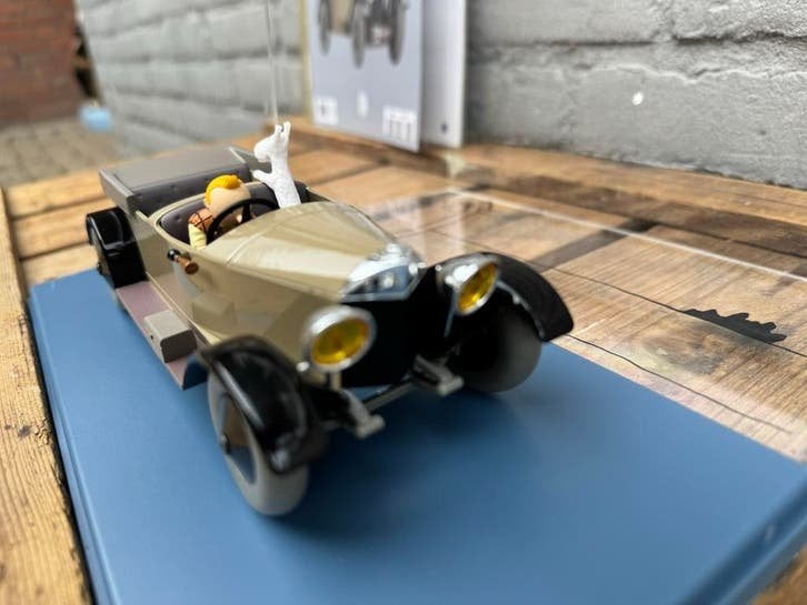 Kuifje Mercedes Auto Model - Nieuwstaat