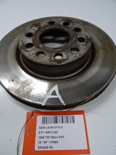 FREIN DISQUE AVANT Seat Leon (1P1) (01-2005/08-2013), Seat Deutschland GmbH, Service@seat.de, Utilisé, Seat