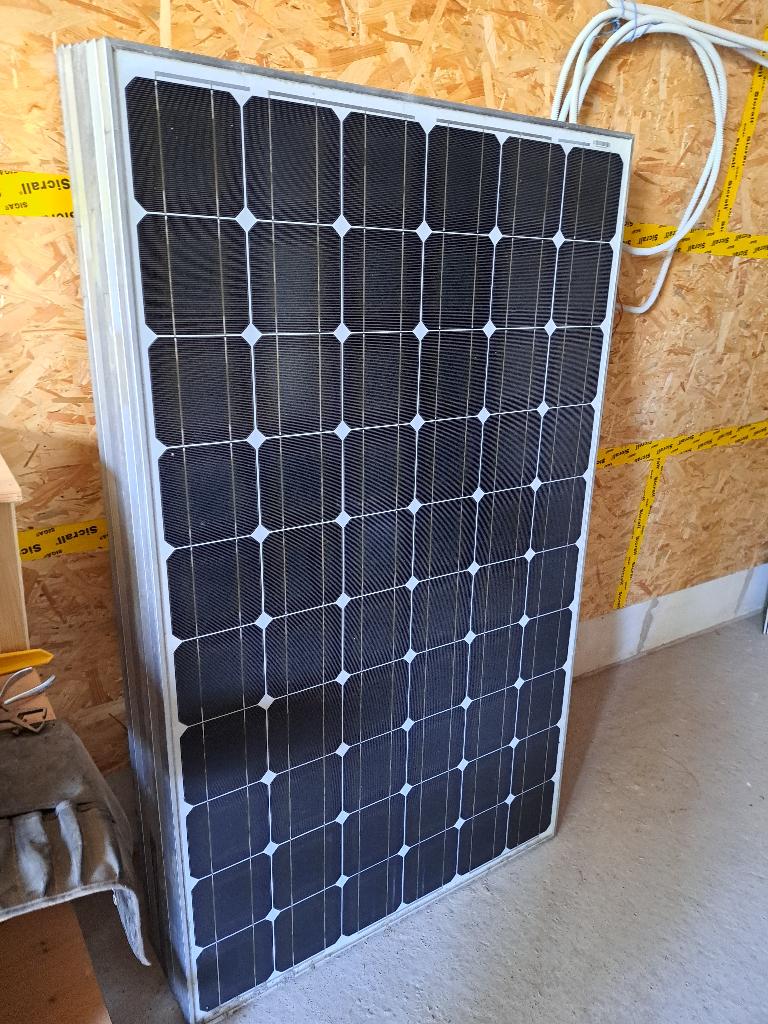 15 x zonnepanelen 240Wp, Enlèvement, Utilisé, Panneau, 200 watts-crêtes ou plus