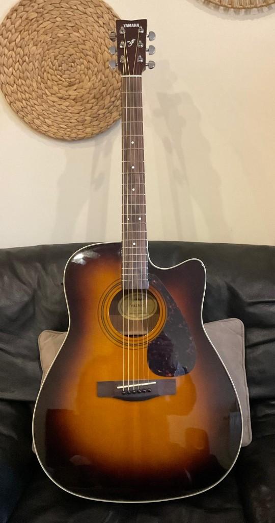 Yamaha FX370C TBS Semi-Acoustic, Muziek en Instrumenten, Ophalen, Zo goed als nieuw, Overige typen