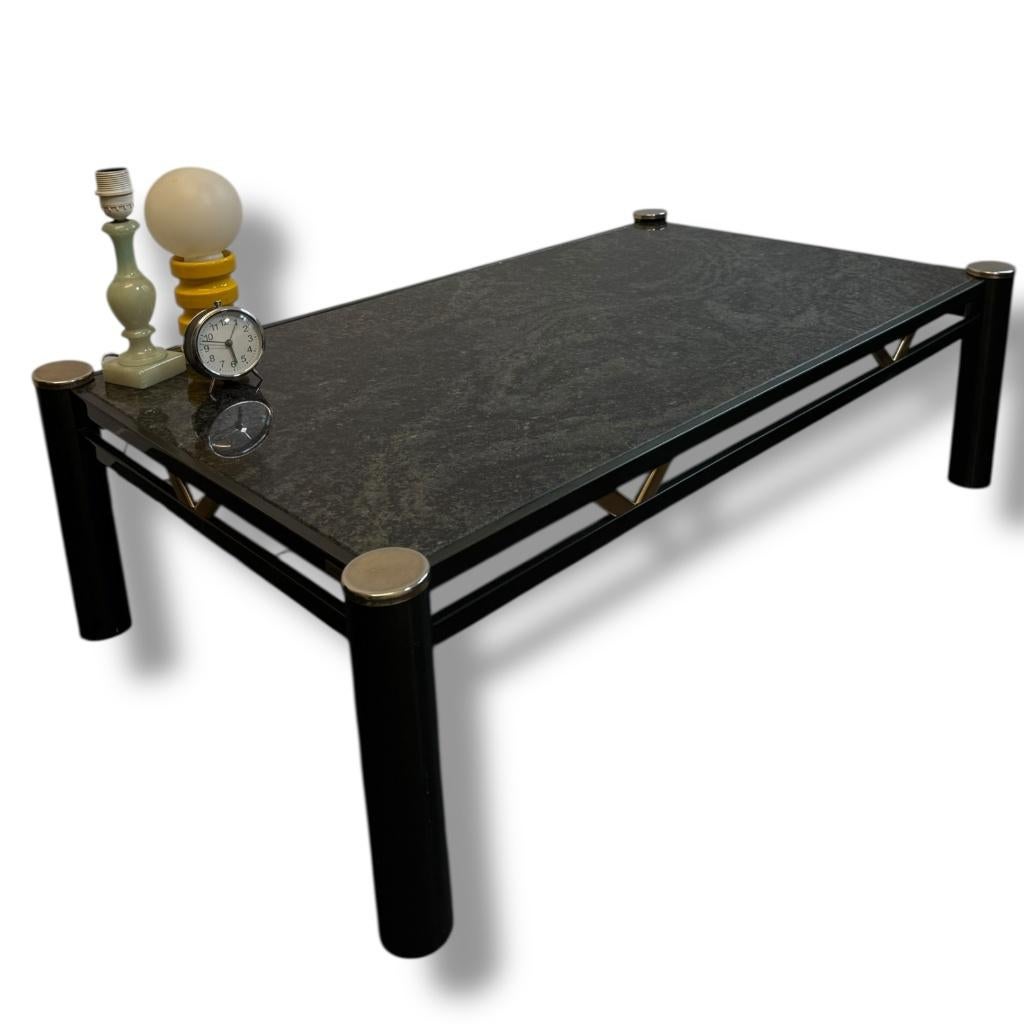 Vintage design salontafel Fedam, 100 à 150 cm, Moins de 50 cm, Enlèvement, Utilisé