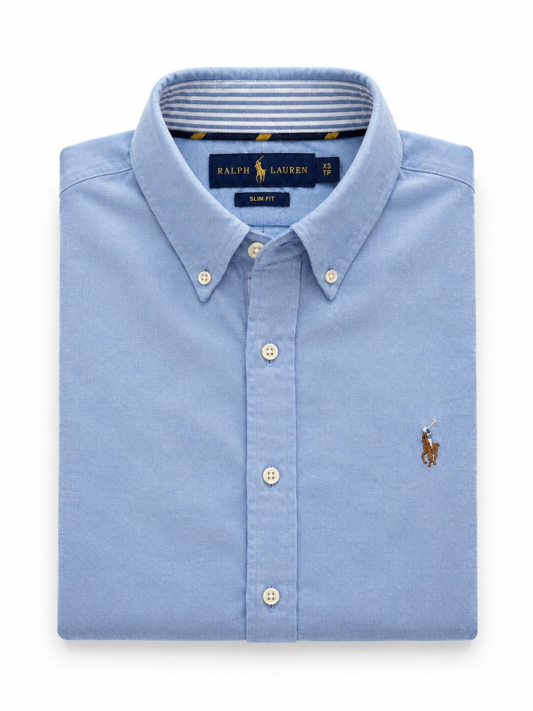 Chemise Ralph Lauren, Enlèvement ou Envoi, Comme neuf, Bleu