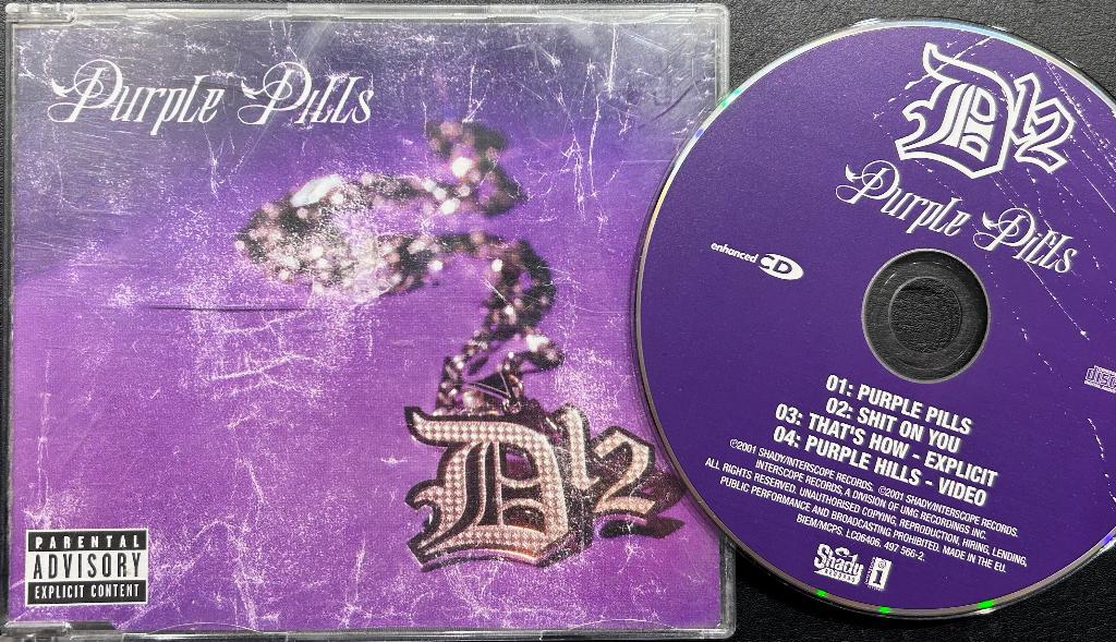 D12 / Eminem - Purple pills ( CD Maxi ), Verzenden, 2000 tot heden, Zo goed als nieuw