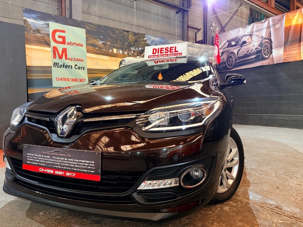 Renault Megane 1.5DCI Limited Edition GPS Airco, Cuir, Euro 5, Achat, Entreprise