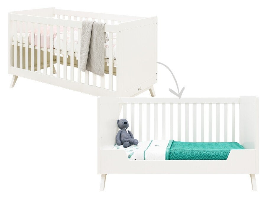 Babybed meegroei, Kinderen en Baby's, Kinderkamer | Bedden, Ophalen, Matras
