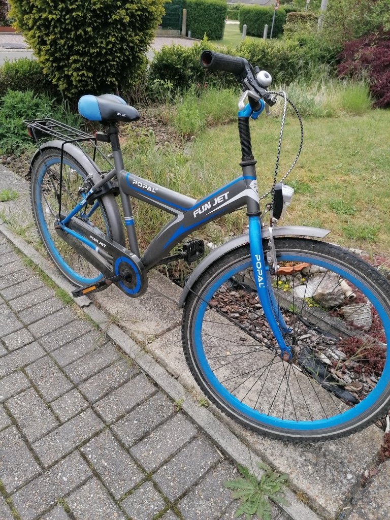 meisjes fiets, Fietsen en Brommers, Fietsen | Meisjes, Gebruikt, Velgrem, Handrem, Popal