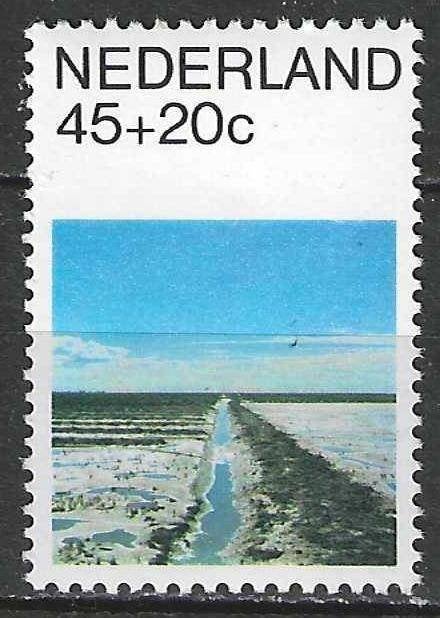 Pays-Bas 1981 - Yvert 1146 - Timbres d'été - Paysage (PF), Envoi, Non oblitéré