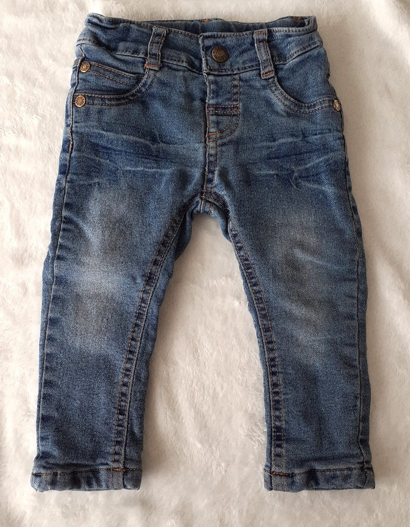 Baby broek zachte jeans Zeeman 74, Ophalen of Verzenden, Nieuw, Jongetje of Meisje, Broekje