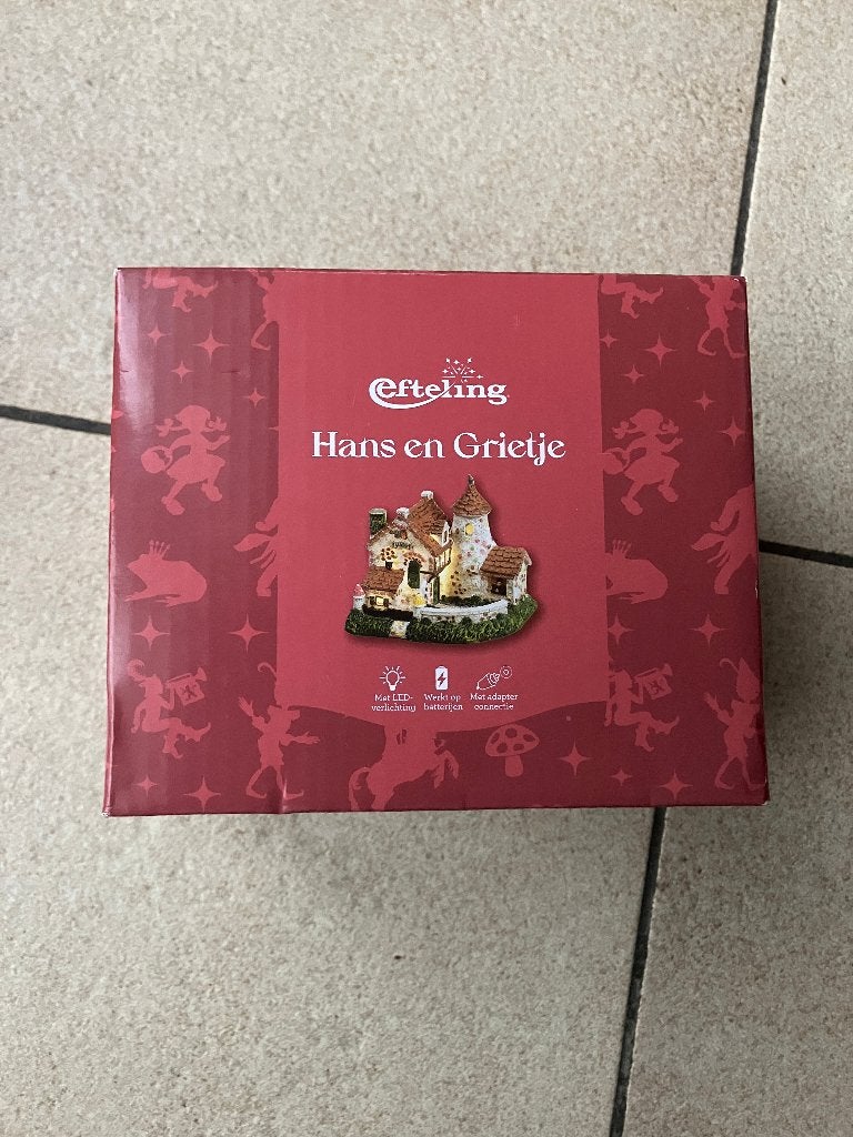 Efteling - Huisje van Hans & Grietje ( nieuw ), Collections, Enlèvement ou Envoi, Neuf, Statue ou Poupée